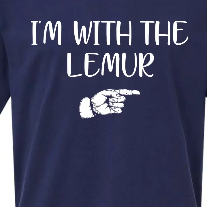 Im With The Lemur Sueded Cloud Jersey T-Shirt