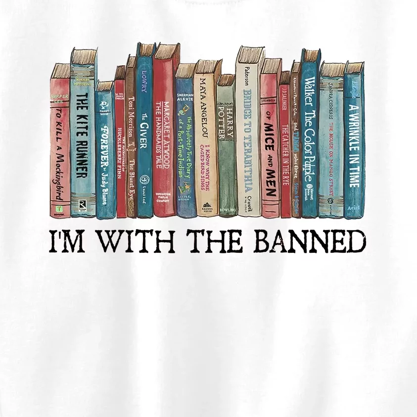 I'm With The Banned Book Kids Sweatshirt