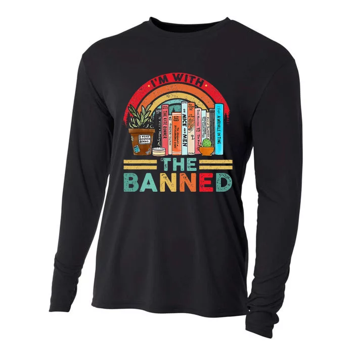 Im With The Banned Books Cooling Performance Long Sleeve Crew