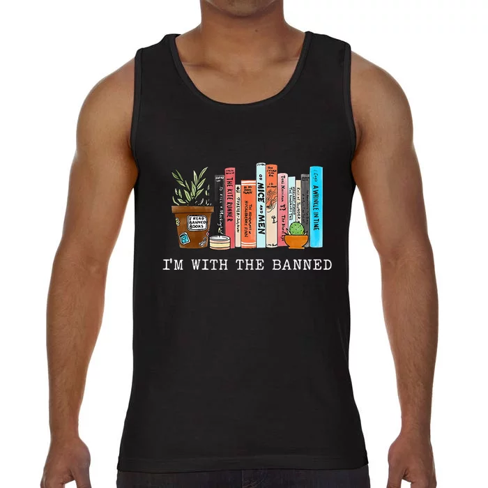 Im With The Banned Books I Read Banned Books Lovers Comfort Colors® Tank Top