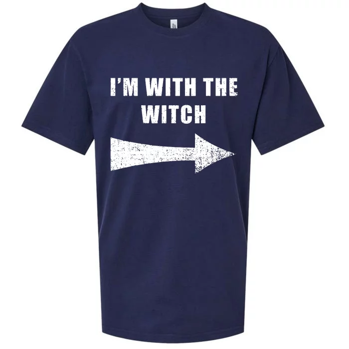 Im With The Witch Sueded Cloud Jersey T-Shirt