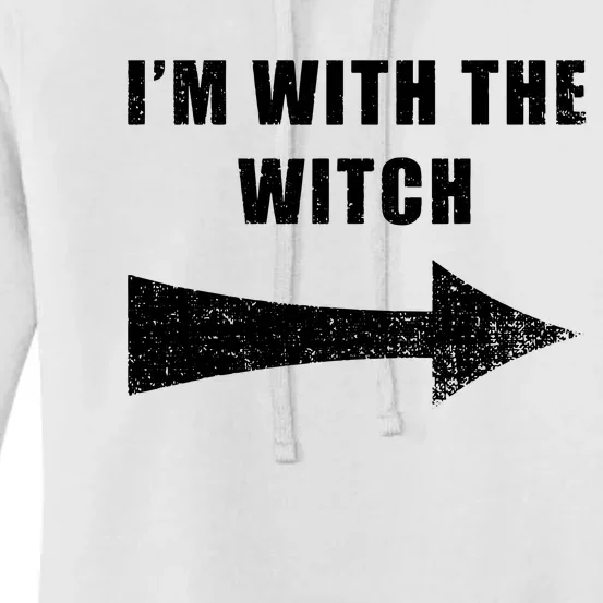 Im With The Witch Women's Pullover Hoodie