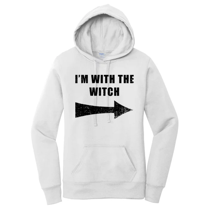 Im With The Witch Women's Pullover Hoodie