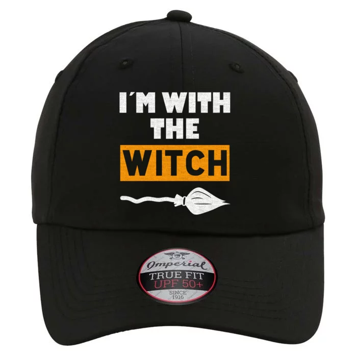 Im With The Witch Funny Halloween Couple Costume Gift The Original Performance Cap