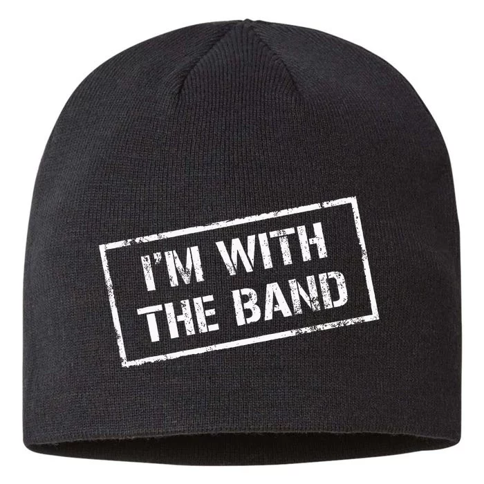 Im With The B.A.N.D Rock Concert Music Band 8 1/2in Sustainable Knit Beanie