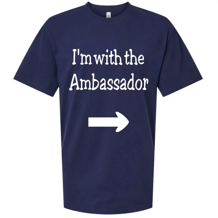 IM With The Ambassador Sueded Cloud Jersey T-Shirt