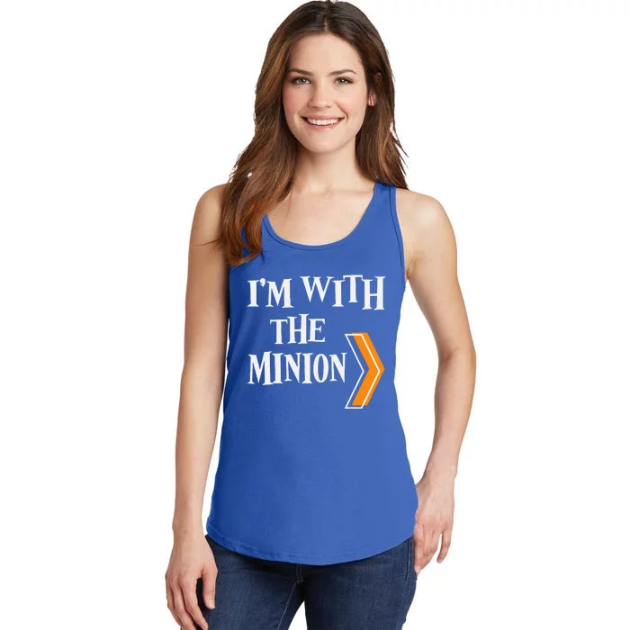 IM With The Minion Funny Couples Halloween Ladies Essential Tank