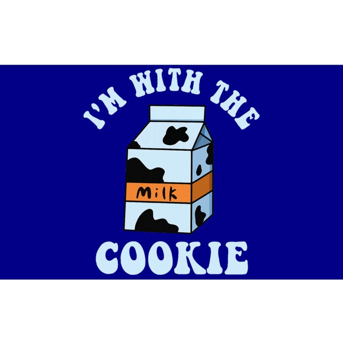 IM With The Cookie And Milk Couples Matching Costumes Bumper Sticker