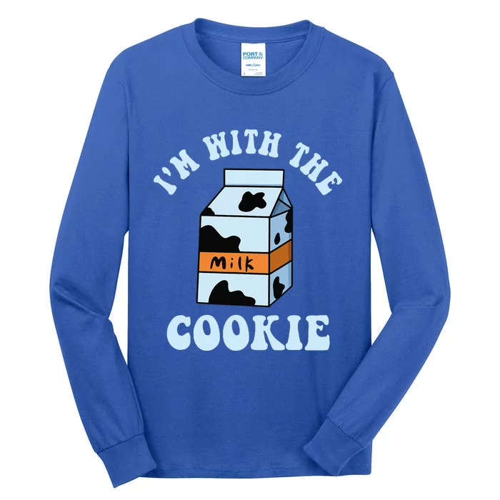 IM With The Cookie And Milk Couples Matching Costumes Tall Long Sleeve T-Shirt