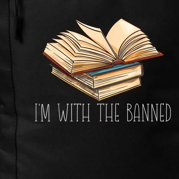 I'm With The Banned Books I Read Banned Books Lovers Library Daily Commute Backpack