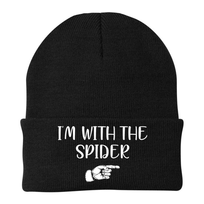 Im With The Spider Knit Cap Winter Beanie