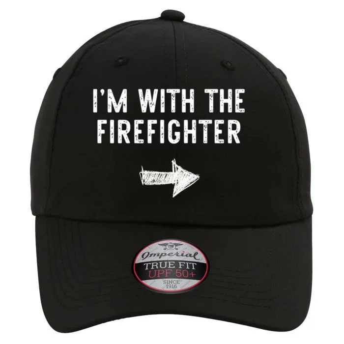 Im With The Firefighter Costume Halloween Matching Couple Gift The Original Performance Cap