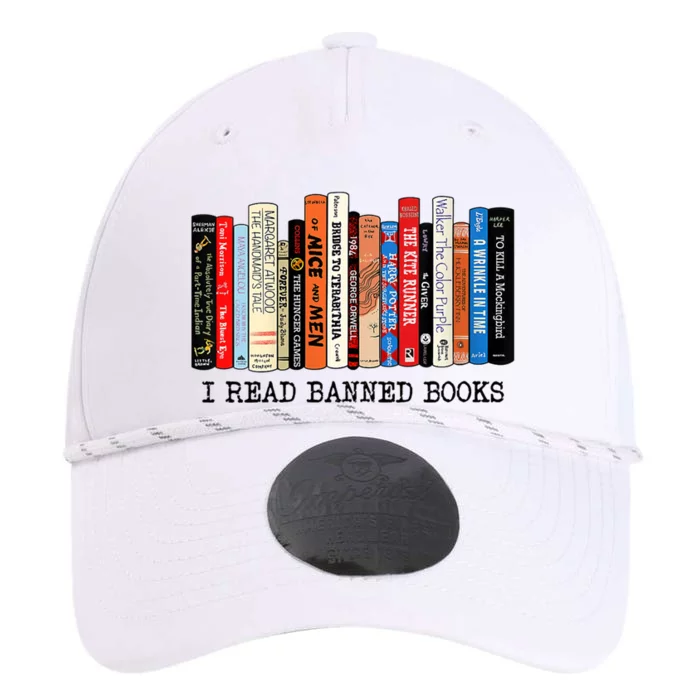 I'm With The Banned Funny Bookworm Tee Banned Book Performance The Dyno Cap