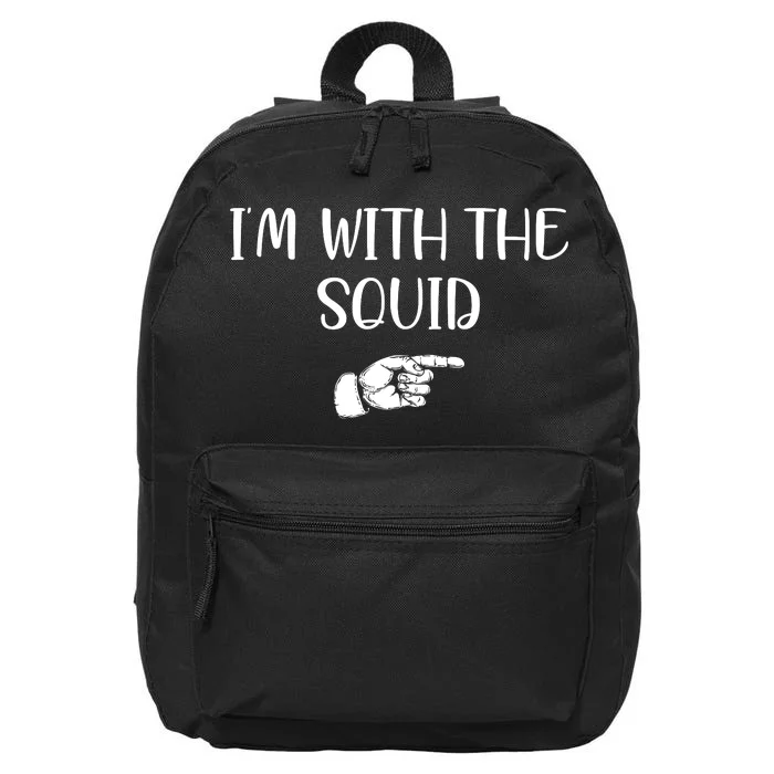 Im With The Squid 16 in Basic Backpack