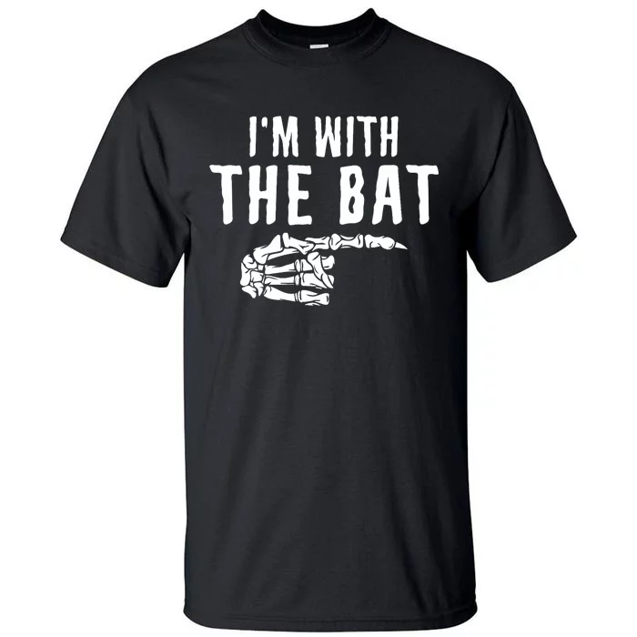 IM With The Bat Funny Matching Couple Costume Halloween Tall T-Shirt