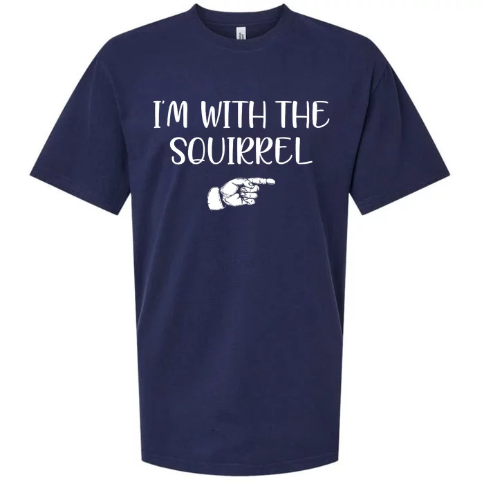 Im With The Squirrel Sueded Cloud Jersey T-Shirt