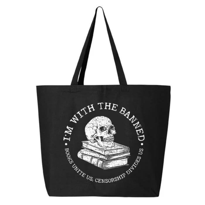 IM With The Banned Books 25L Jumbo Tote