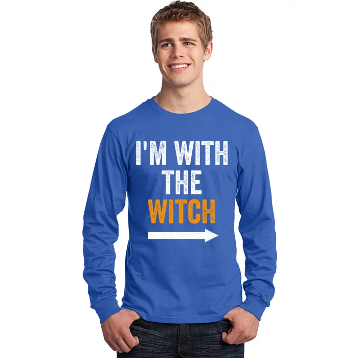 Im With The Witch Gift Long Sleeve Shirt