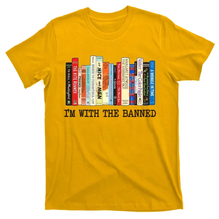 I'm With The Banned Read Banned Books T-Shirt