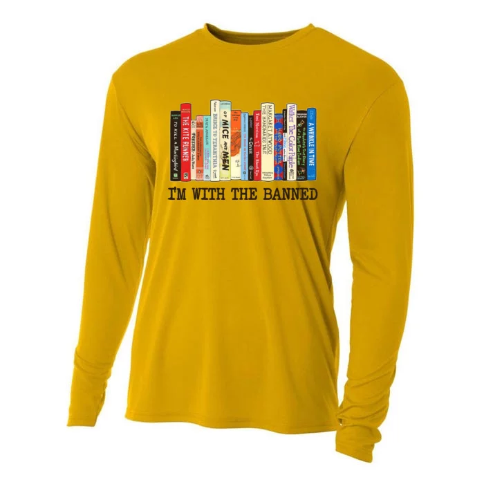 I'm With The Banned Read Banned Books Cooling Performance Long Sleeve Crew