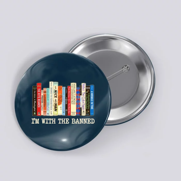 I'm With The Banned Read Banned Books Button