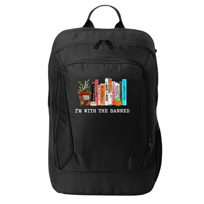 Im With The Banned Books I Read Banned Books Lovers City Backpack