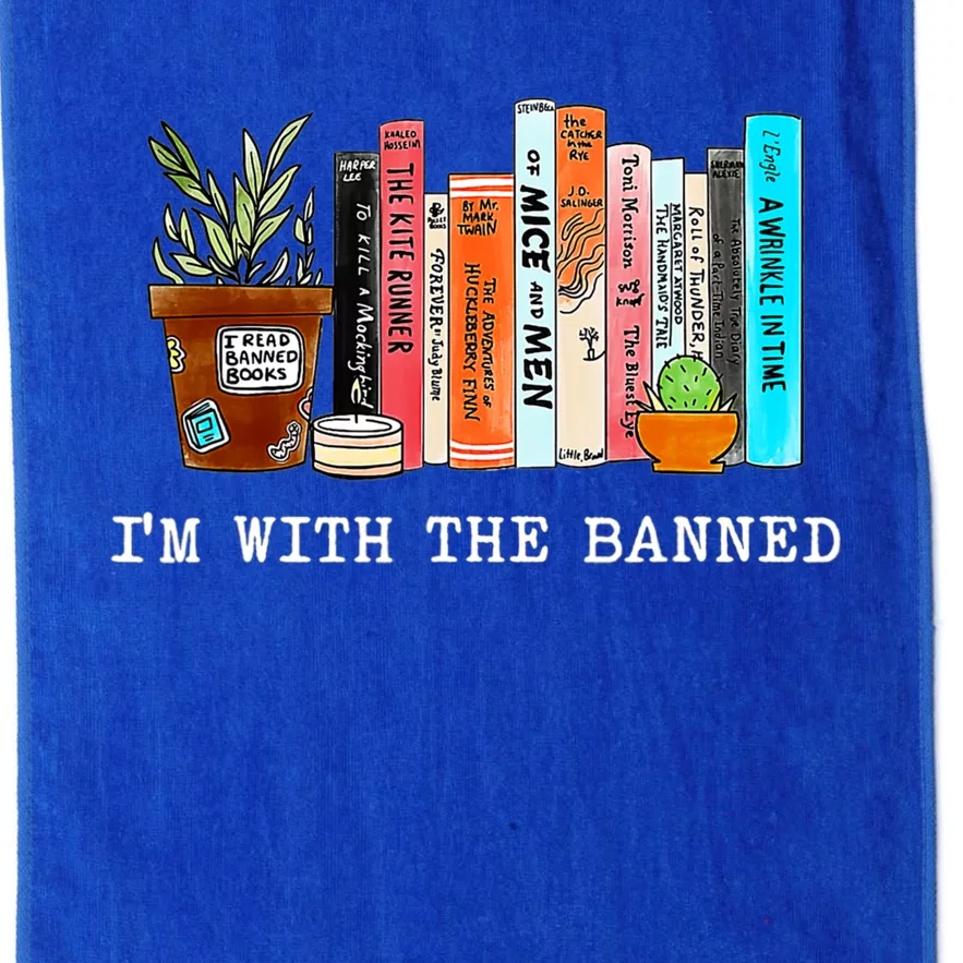 Im With The Banned Books I Read Banned Books Lovers Platinum Collection Golf Towel