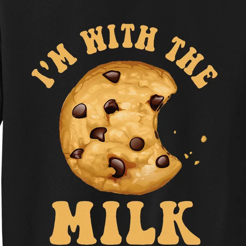 IM With The Milk And Cookie Couples Matching Costumes Sweatshirt