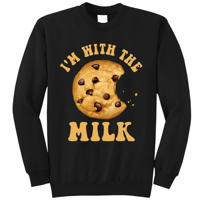 IM With The Milk And Cookie Couples Matching Costumes Sweatshirt