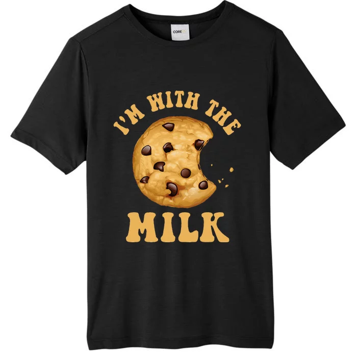 IM With The Milk And Cookie Couples Matching Costumes ChromaSoft Performance T-Shirt