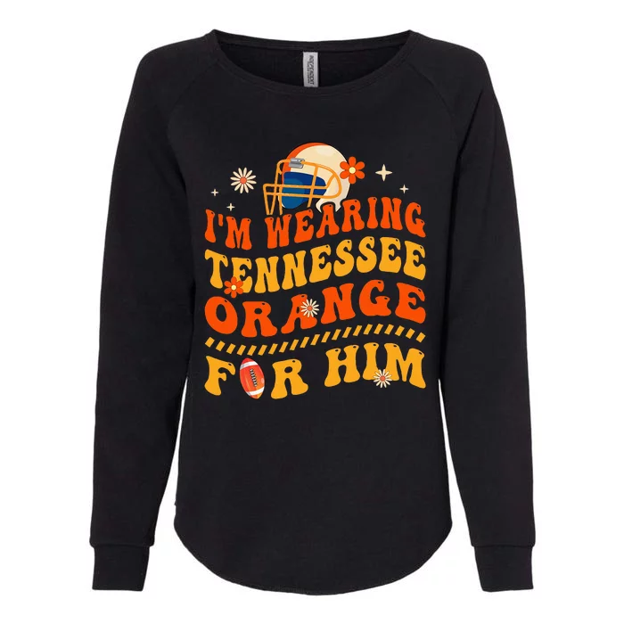 IM Wearing Tennessee Orange For Him Tennessee Football Womens California Wash Sweatshirt