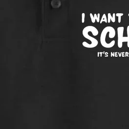 I Want To Be A Schwa ItS Never Stressed Dry Zone Grid Performance Polo