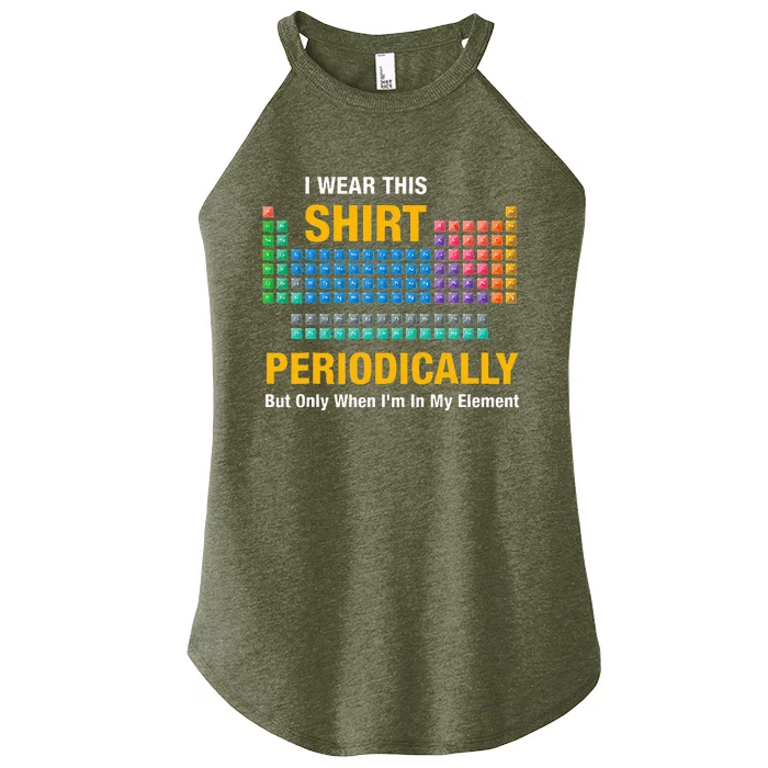 I Wear This Periodically Retro Chemistry Women’s Perfect Tri Rocker Tank