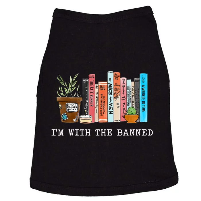 Im With The Banned Banned Books Reading Books Doggie Tank