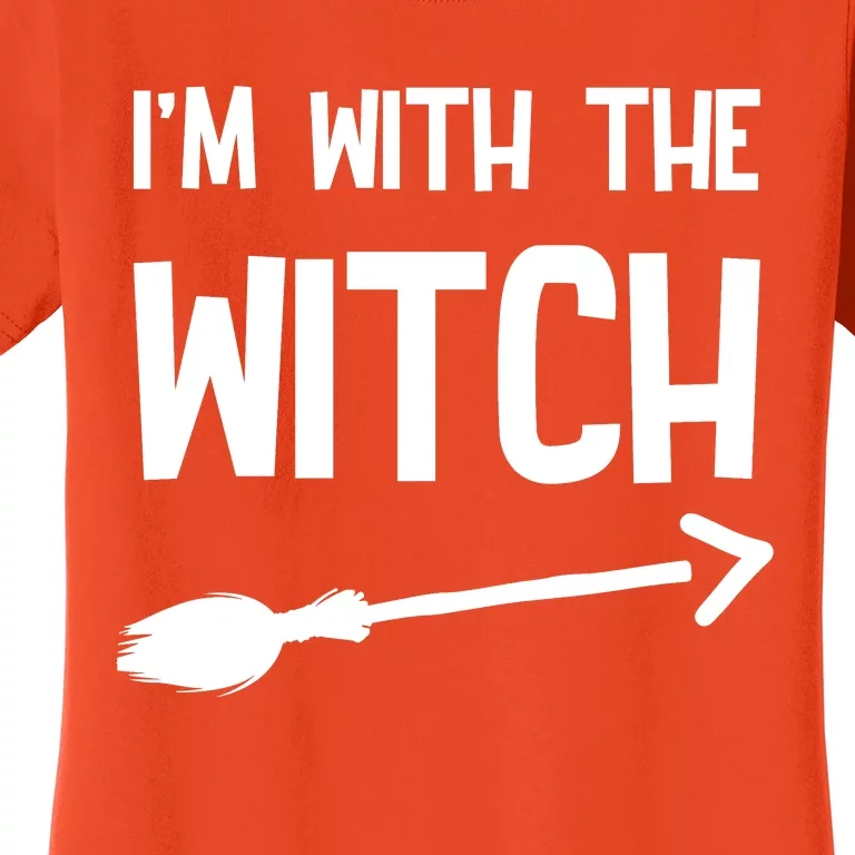 I'm With The Witch Women's T-Shirt