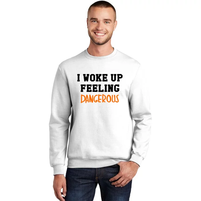 I Woke Up Feeling Dangerous Sweatshirt