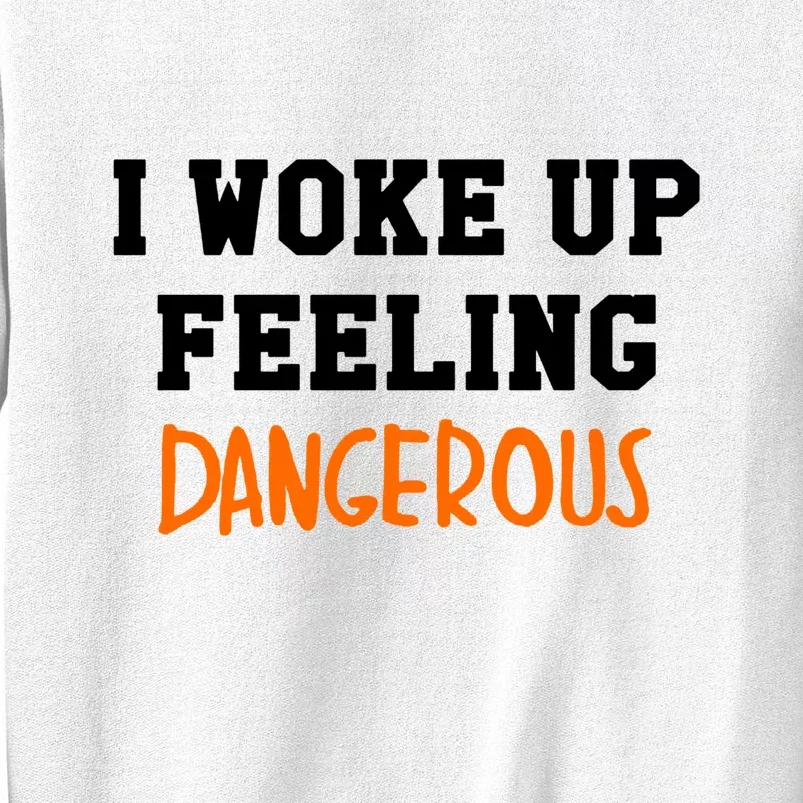 I Woke Up Feeling Dangerous Sweatshirt