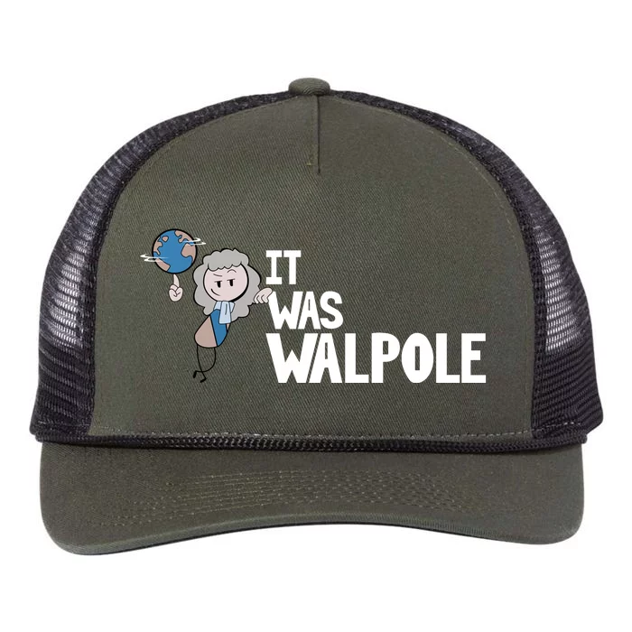 It Was Walpole Retro Rope Trucker Hat Cap