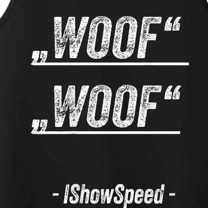 Ishowspeed Wof Woof Streamer Fan Performance Tank