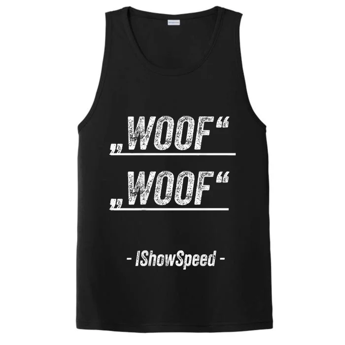 Ishowspeed Wof Woof Streamer Fan Performance Tank