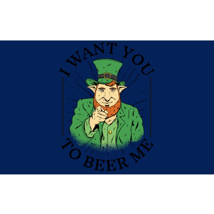 I Want You To Beer Me St Patrick's Day Bumper Sticker