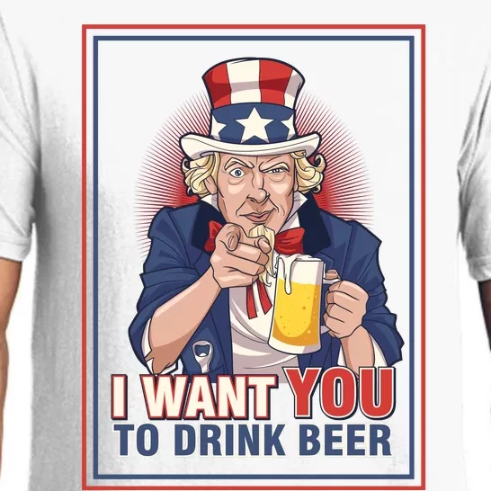 I Want You To Drink Beer Pajama Set