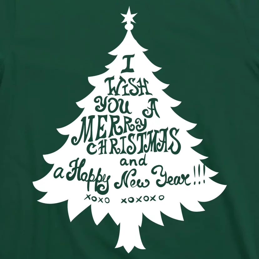 I Wish You A Merry Christmas And A Happy New Year T-Shirt