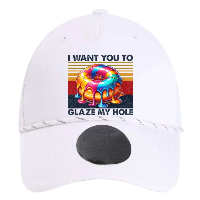 I Want You To Glaze My Hole Sarcastic Dirty Donut Performance The Dyno Cap