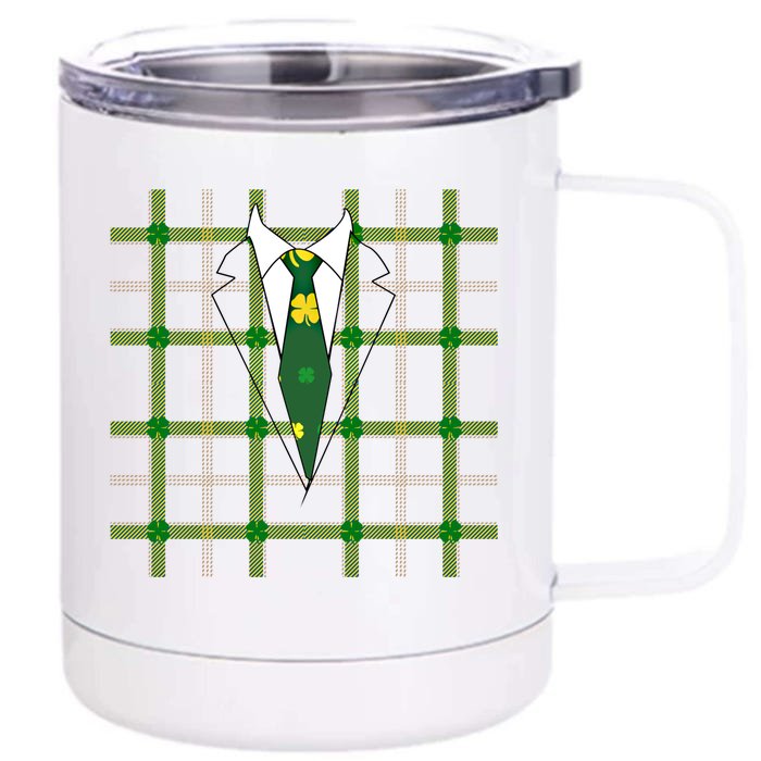 Irish Xl Ing Team St Patricks Day Partnerlook Meaningful Gift Front & Back 12oz Stainless Steel Tumbler Cup