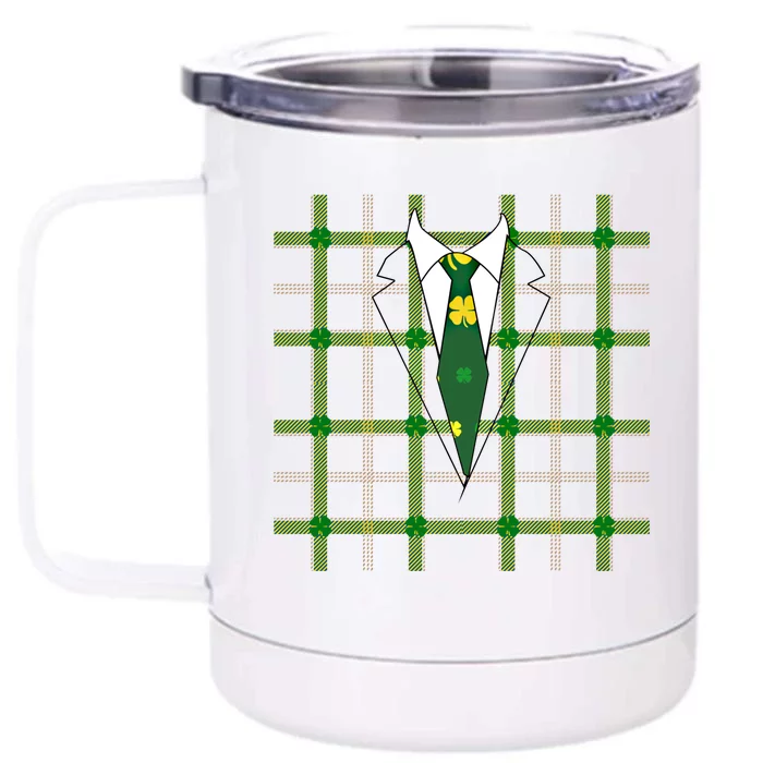 Irish Xl Ing Team St Patricks Day Partnerlook Meaningful Gift Front & Back 12oz Stainless Steel Tumbler Cup