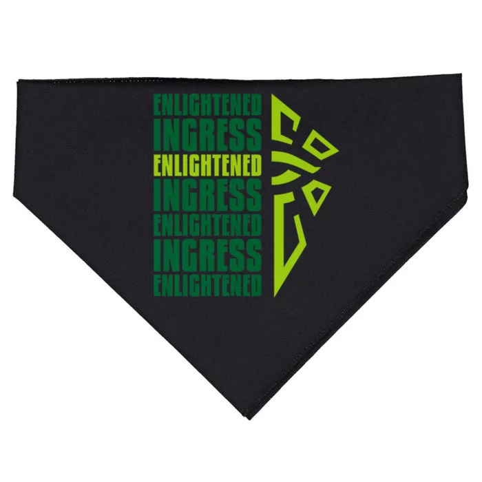 Ingress X MrChics Enlightened USA-Made Doggie Bandana