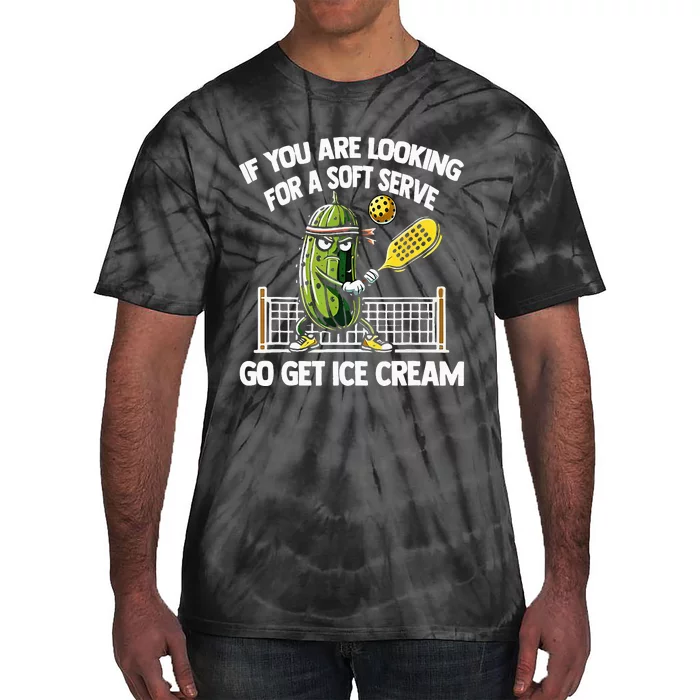 If You Are Looking For A Soft Serve Go Get Ice Cream Tie-Dye T-Shirt