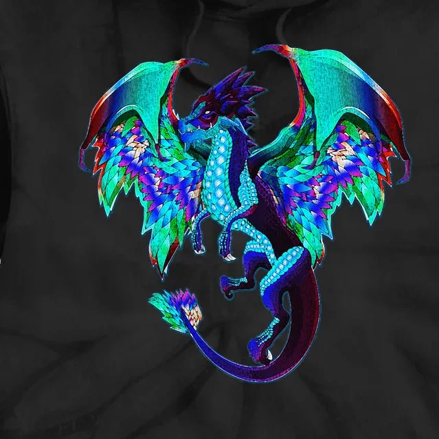 Imagine You Are A Fire Breathing Dragon With Wings Tie Dye Hoodie