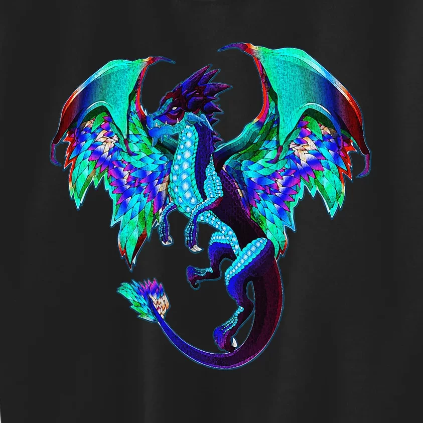 Imagine You Are A Fire Breathing Dragon With Wings Kids Sweatshirt